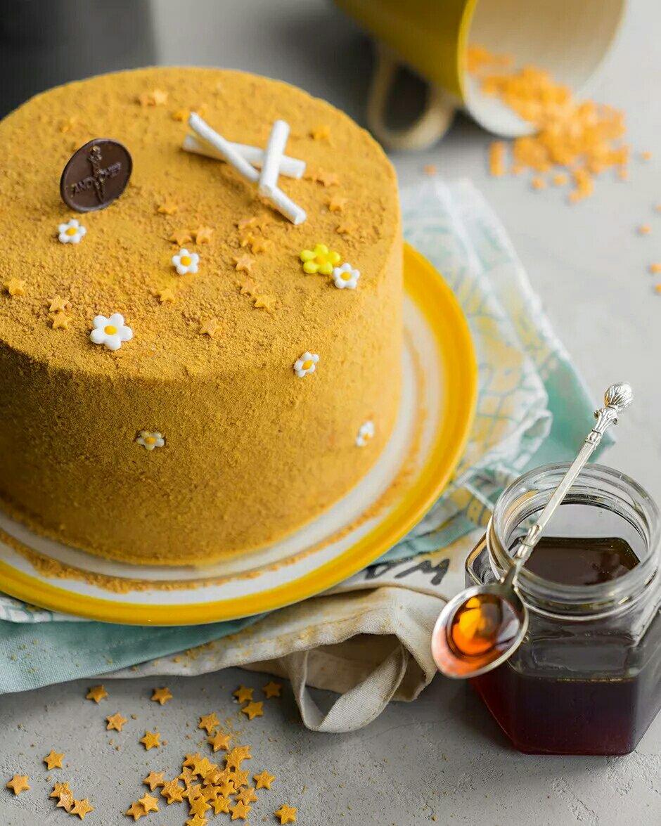 俄罗斯提拉米苏(千层蜂蜜蛋糕)