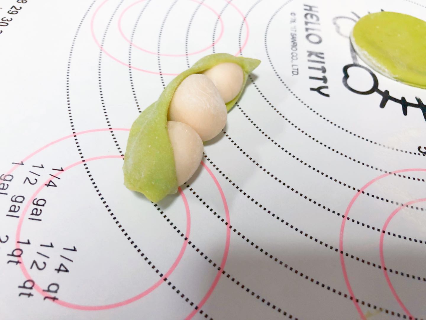 【宝宝辅食】10M+，豌豆荚小馒头的做法 步骤8