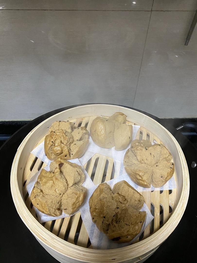 妥妥的红糖开花馒头