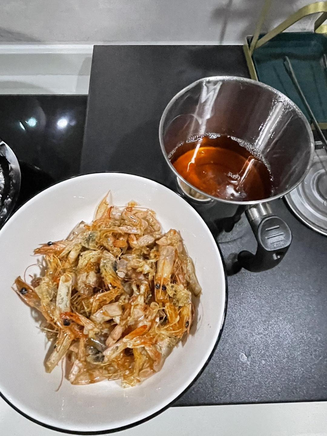 虾壳虾头油-变废为宝