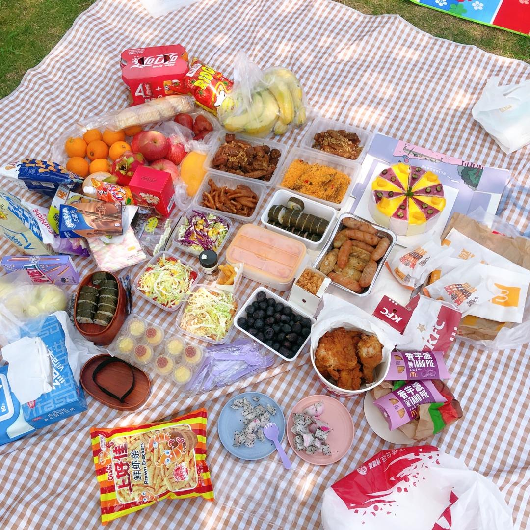 元气小橙子做的野餐食谱