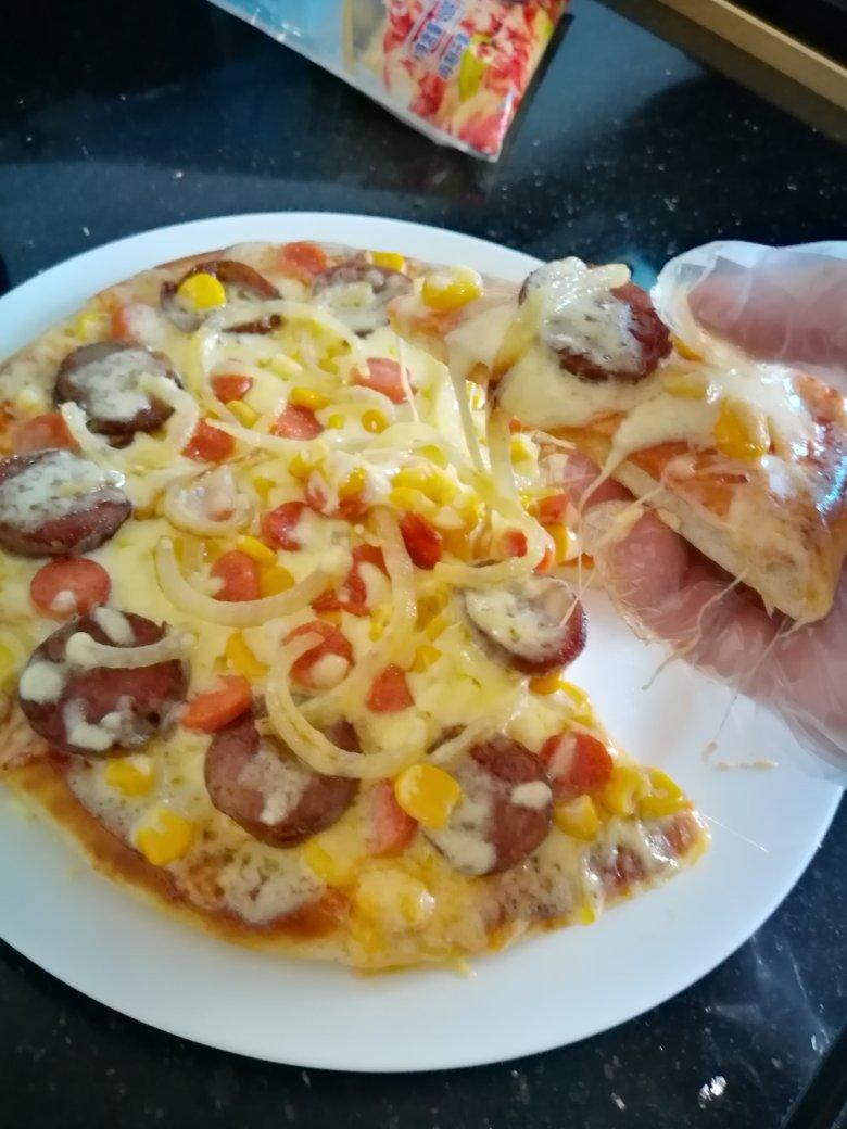 懒人披萨（微波炉版）