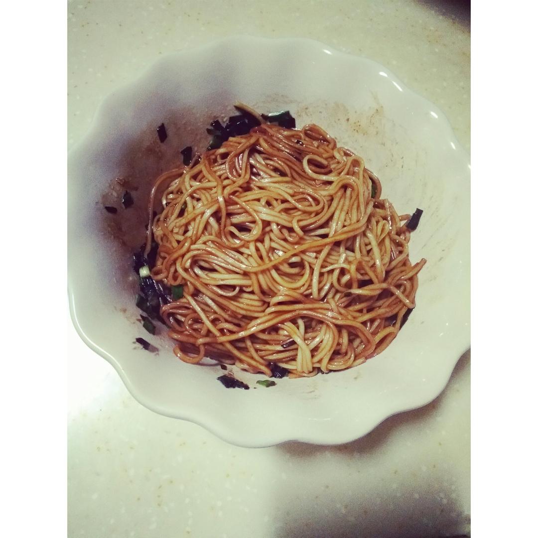 葱油拌面——5分钟早餐