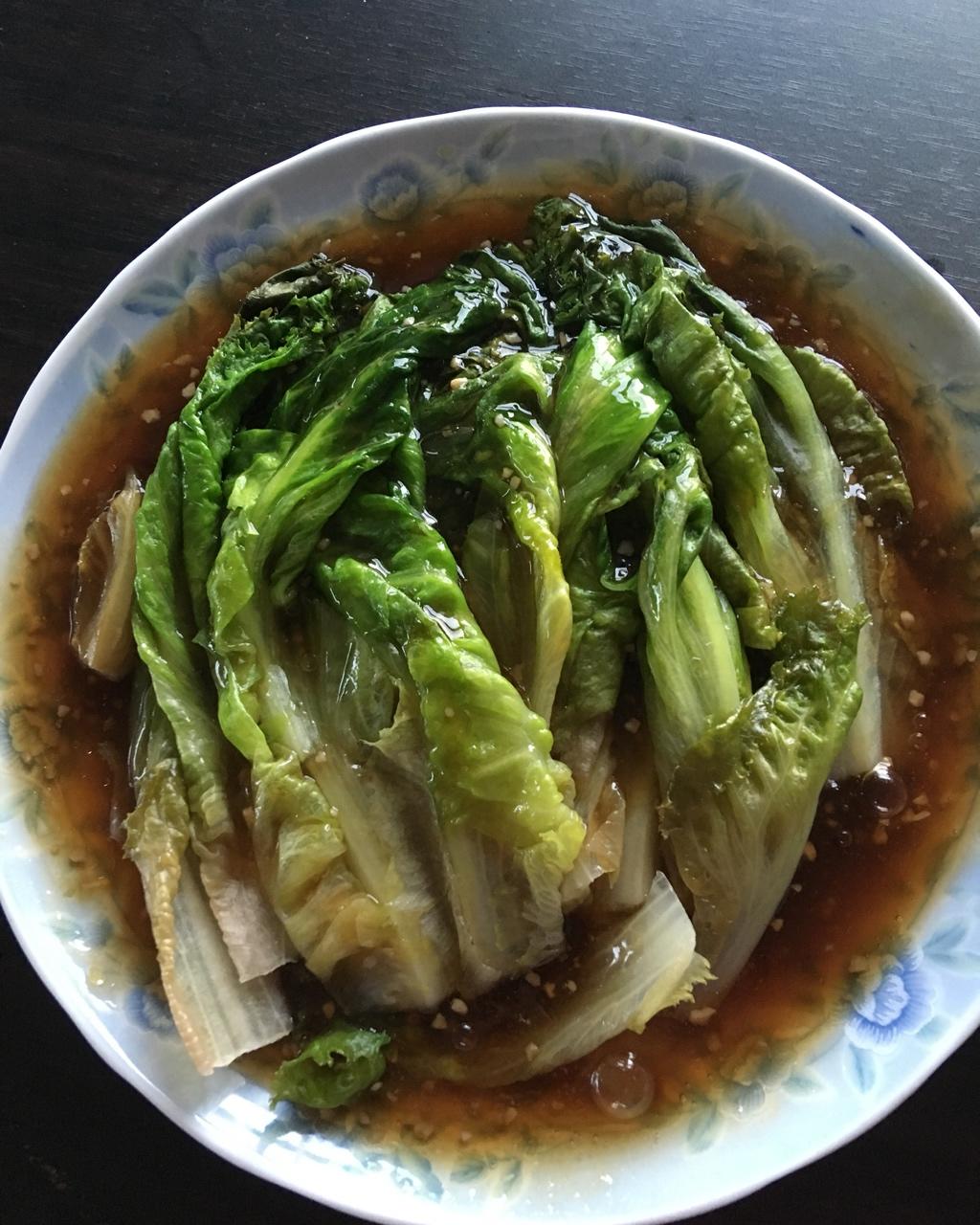 家常菜 蚝油生菜
