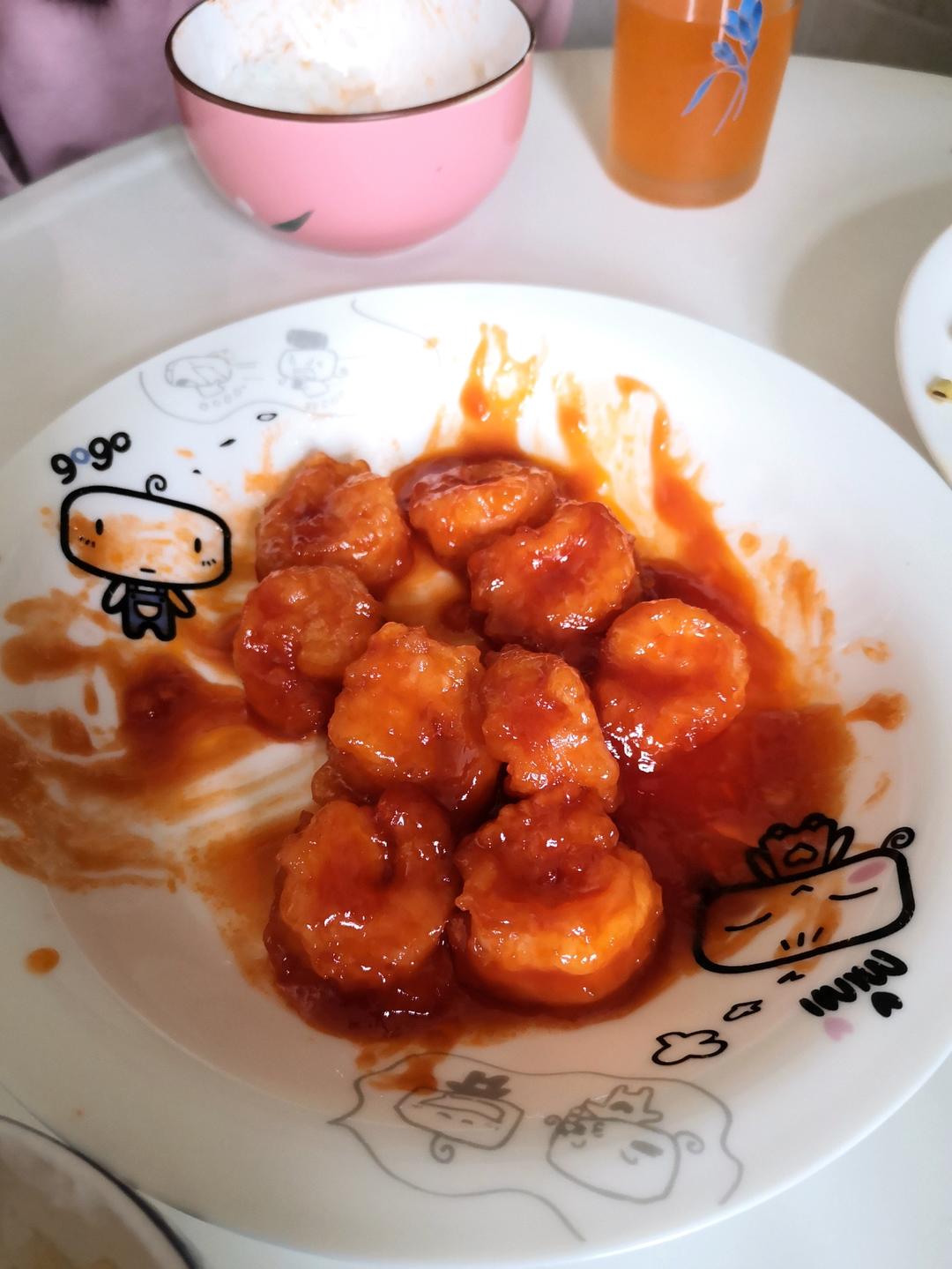糖醋虾球