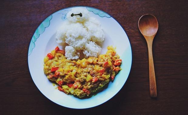 猫食记：手把手教你做超萌大白咖喱饭的做法