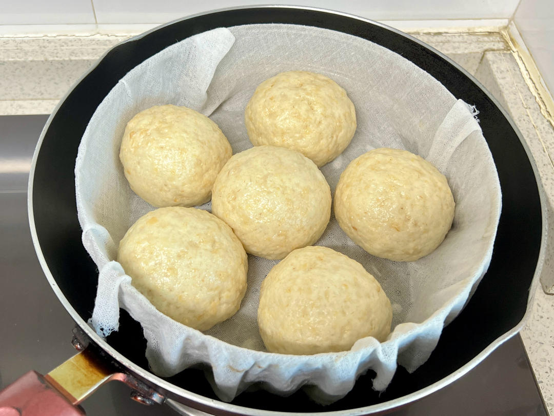 牛奶燕麦馒头【曼食慢语】