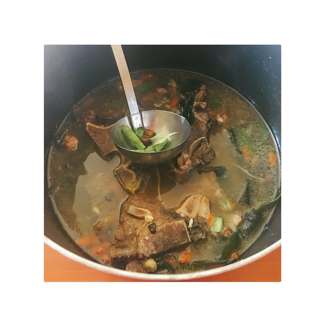bulibulipoyo做的牛骨汤