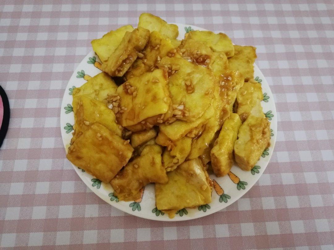 无敌好吃的香煎豆腐