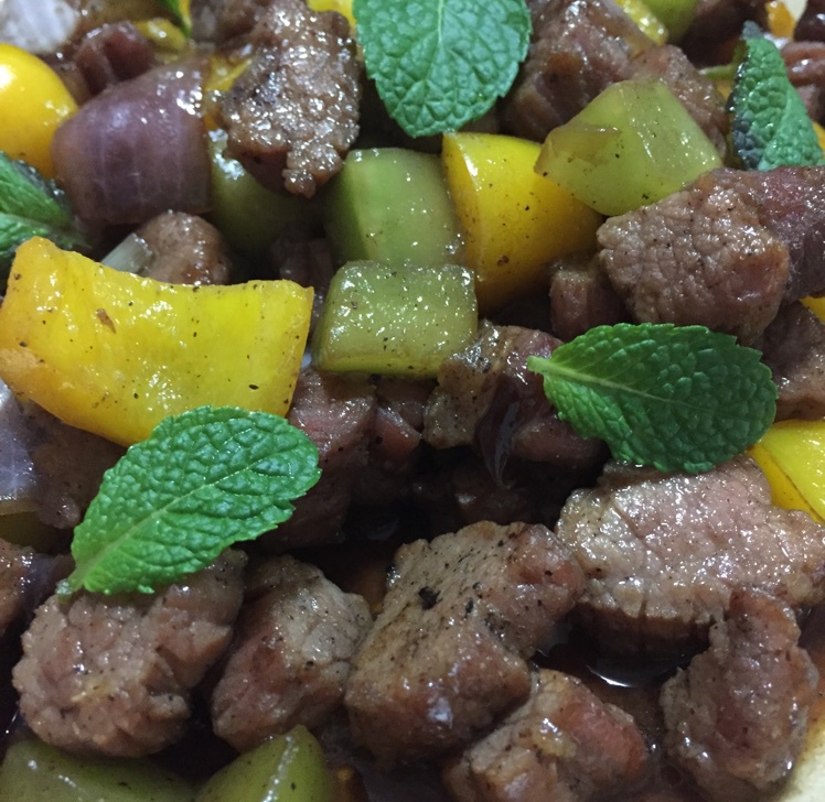 蚝油青椒牛肉丁