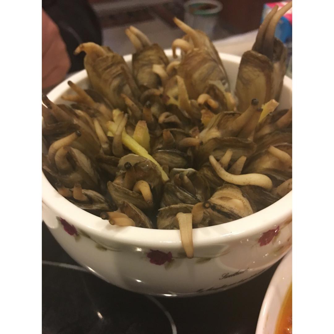 原味蒸蛏子