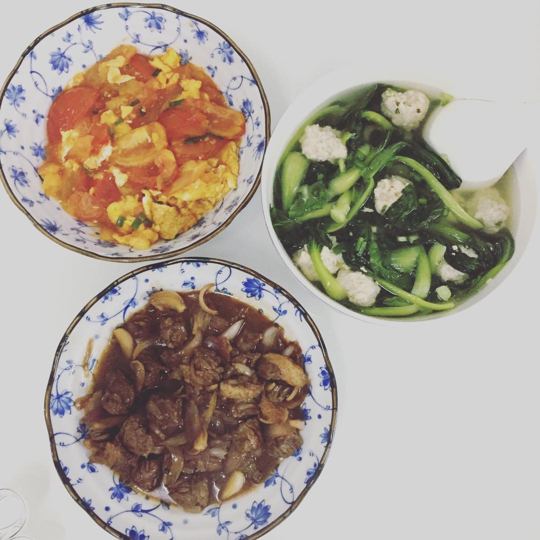 手工肉丸汤