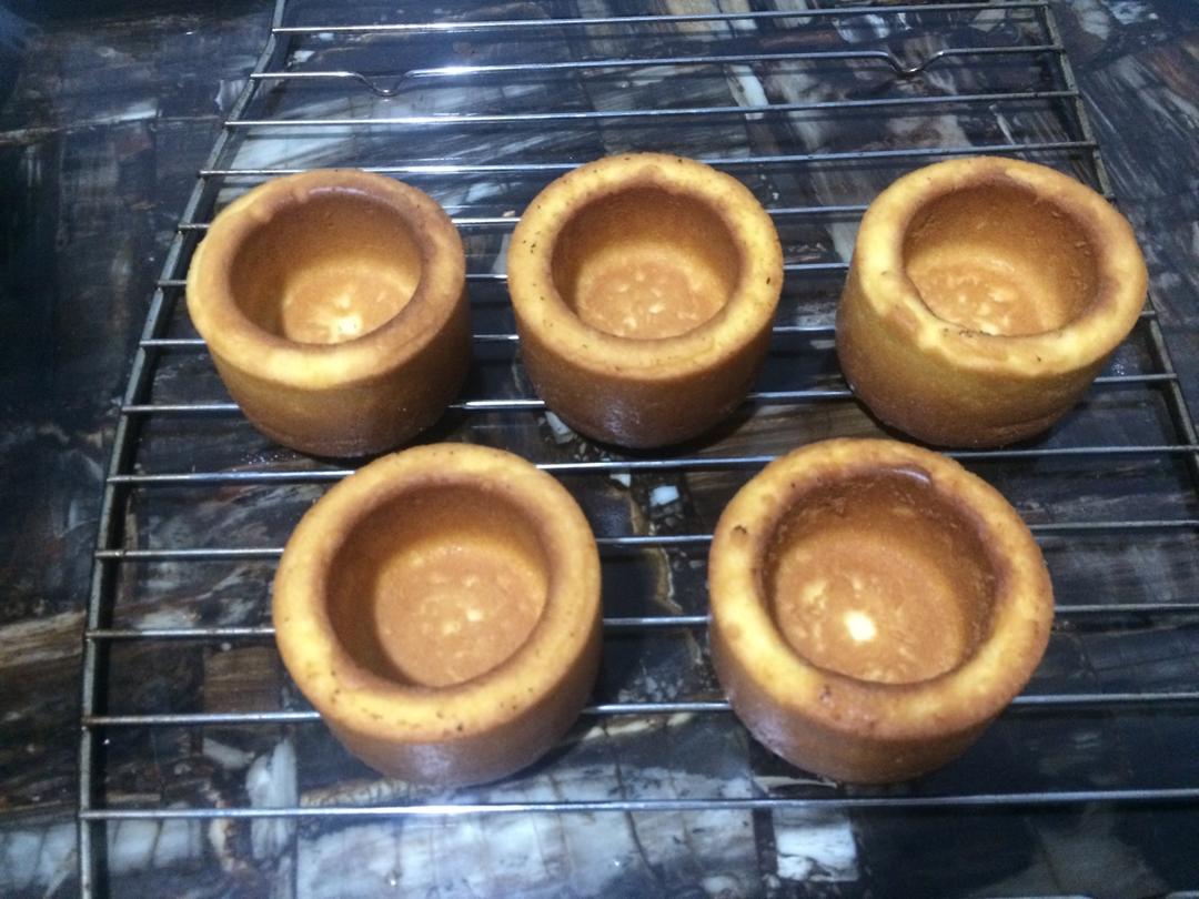 堡尔美克奶油水果杯（小嶋海绵蛋糕）