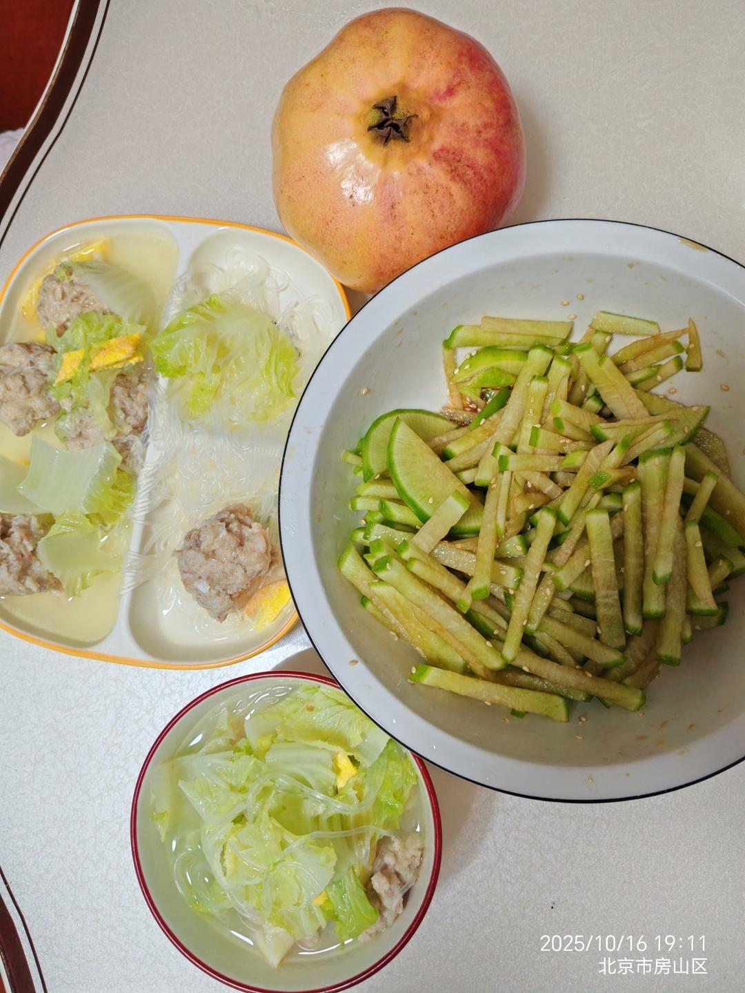 白菜丸子砂锅