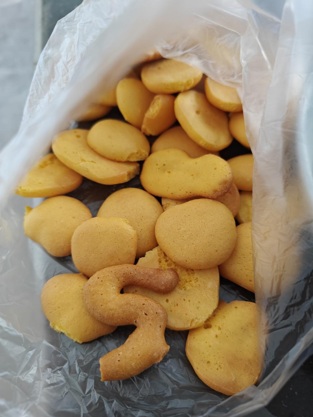 无黄油！蛋黄小饼干