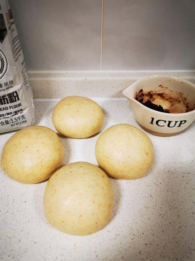 ins网红圣诞红糖肉桂雪花全麦面包（一次发酵）B83
