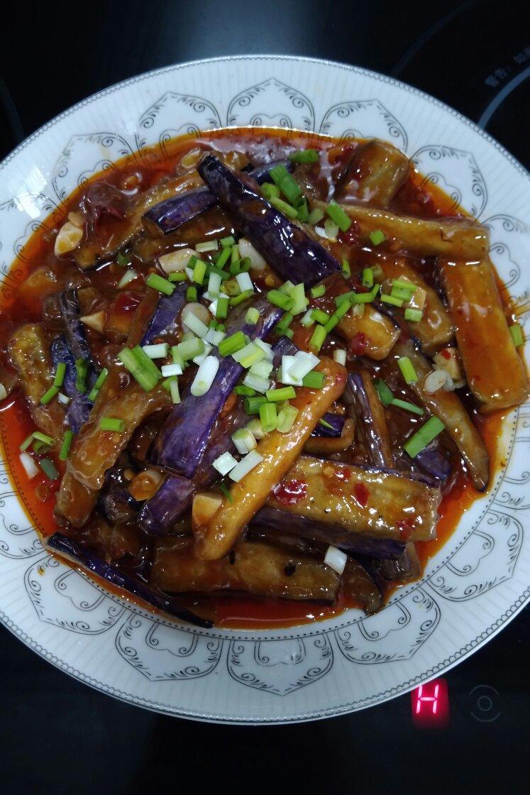 脆皮鱼香茄子 家常鱼香味儿就这么简单