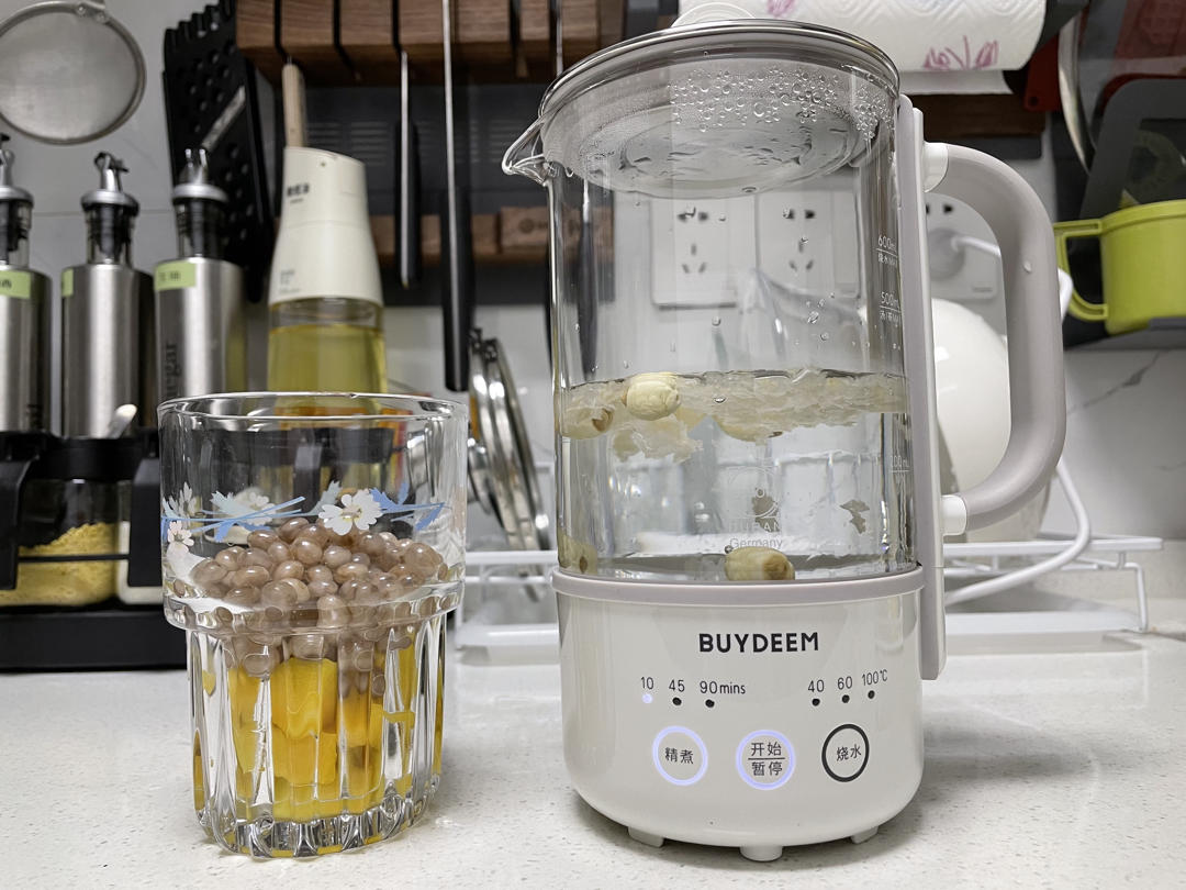 芋泥小丸子奶茶【4月北鼎养生壶食谱】