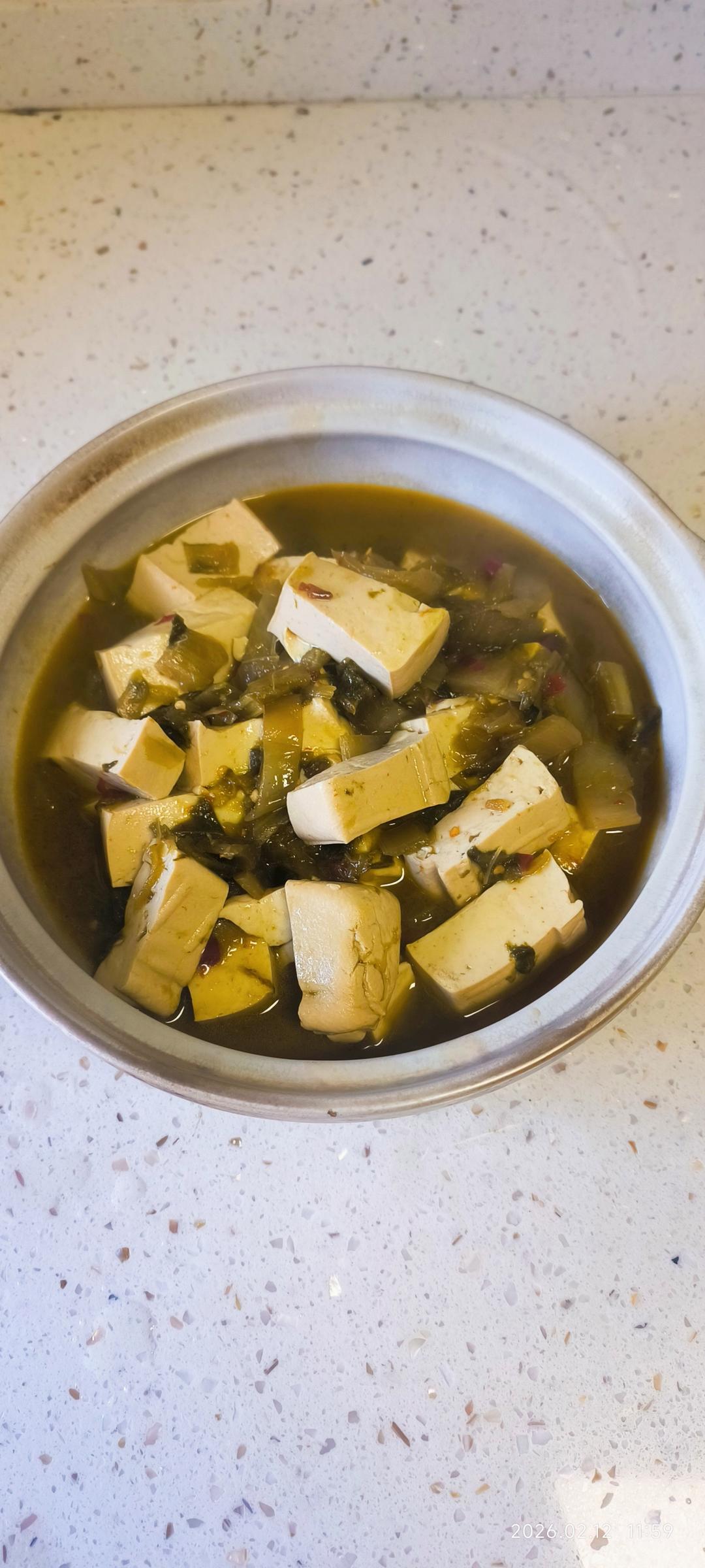 酸菜豆腐煲
