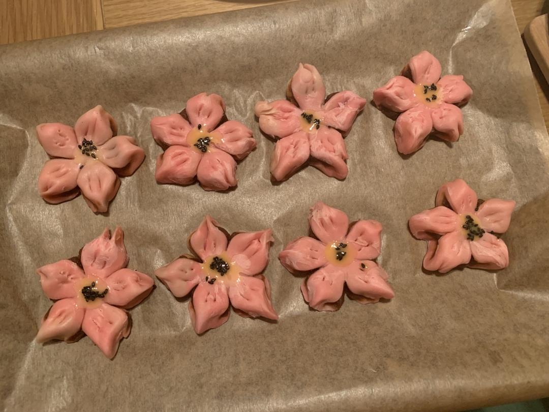 手残党版🌸桃花酥🍀四叶草酥菊花酥-不醒面 超简单