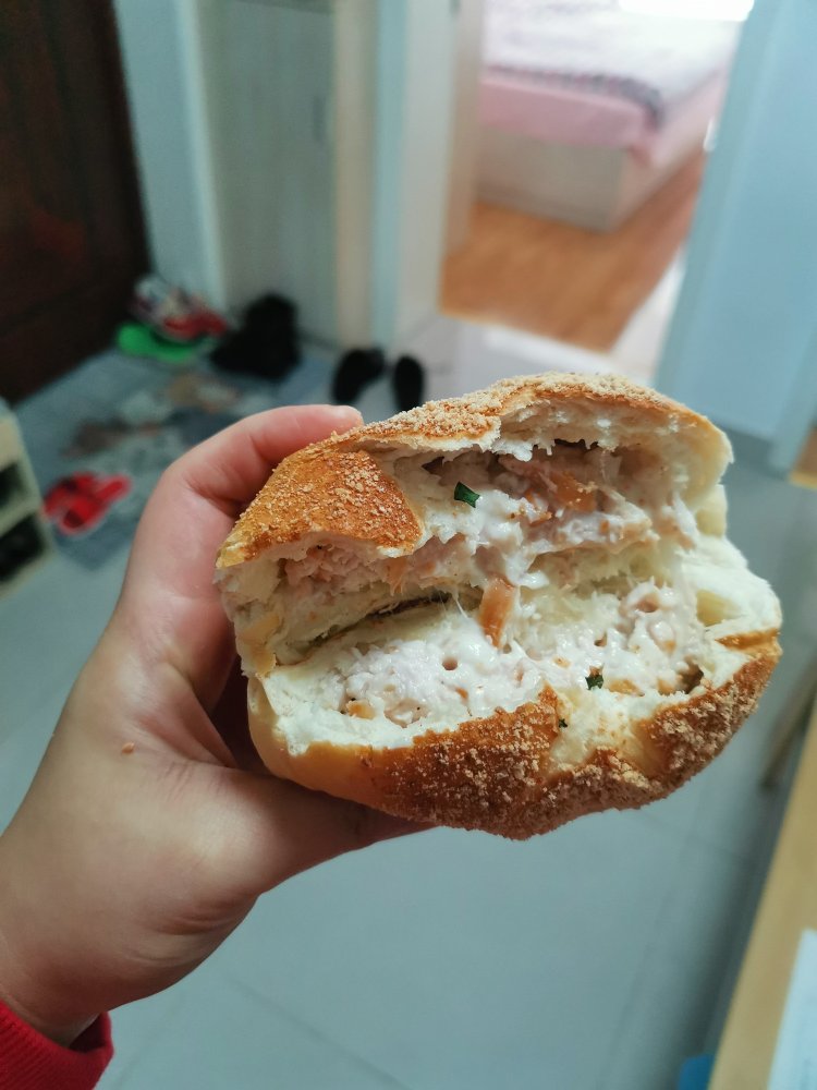 芝士熏鸡面包（万用方子）