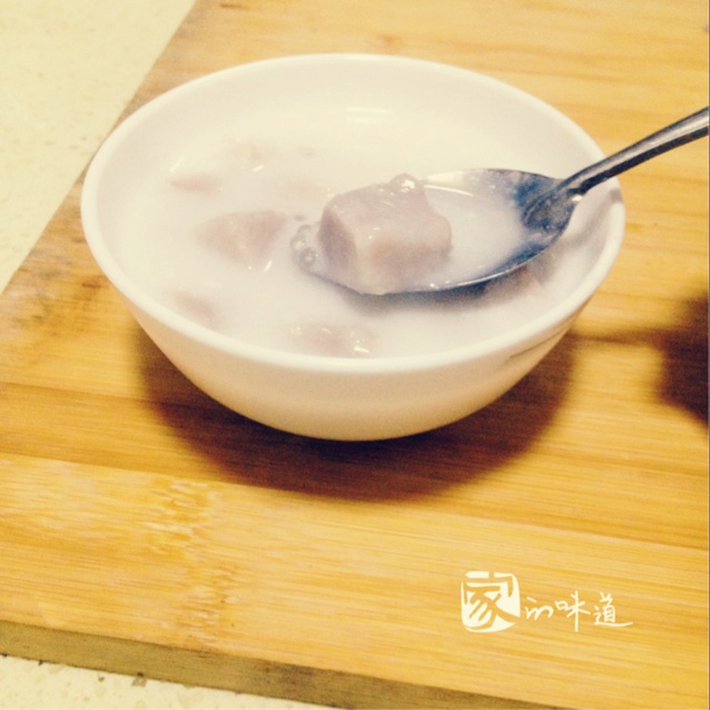 芋头椰汁西米露