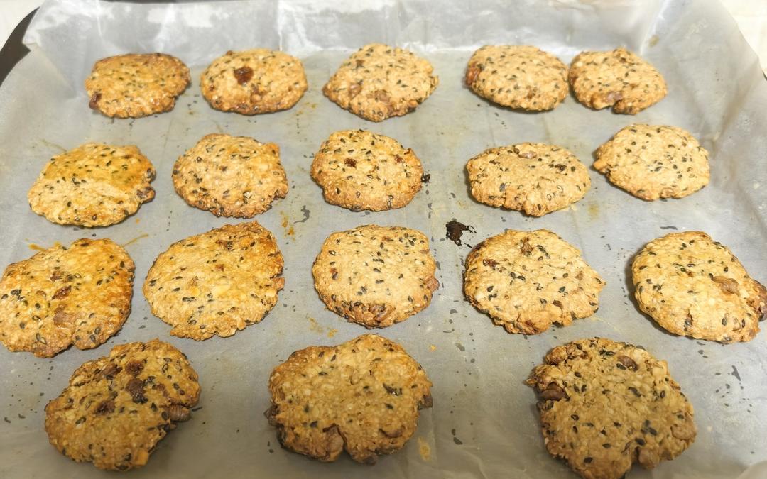 🔥酥掉渣的燕麦饼干🍪