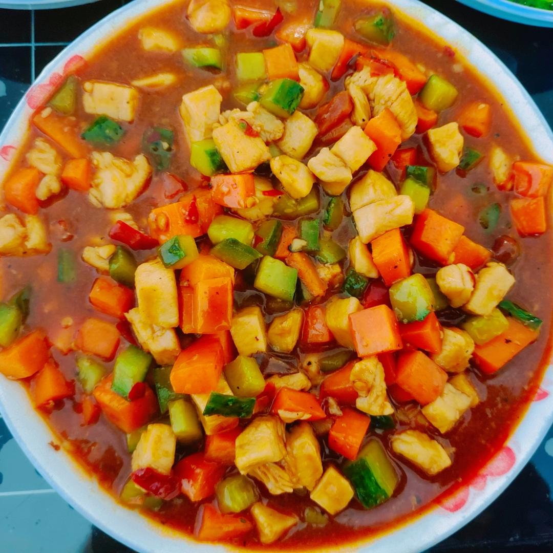 隔离在家的宫保鸡丁