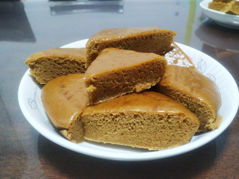 马拉糕，软糯弹韧，香甜细腻，和一般发糕不一样