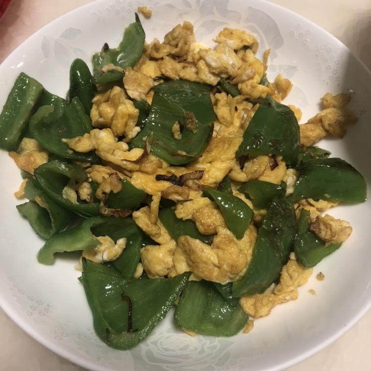 青椒炒鸡蛋
