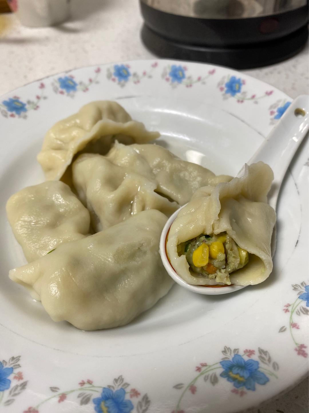 手工揉面三分钟，又韧又薄又好包的饺子皮