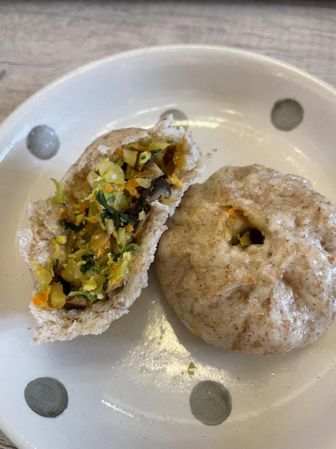 素卷心菜包子