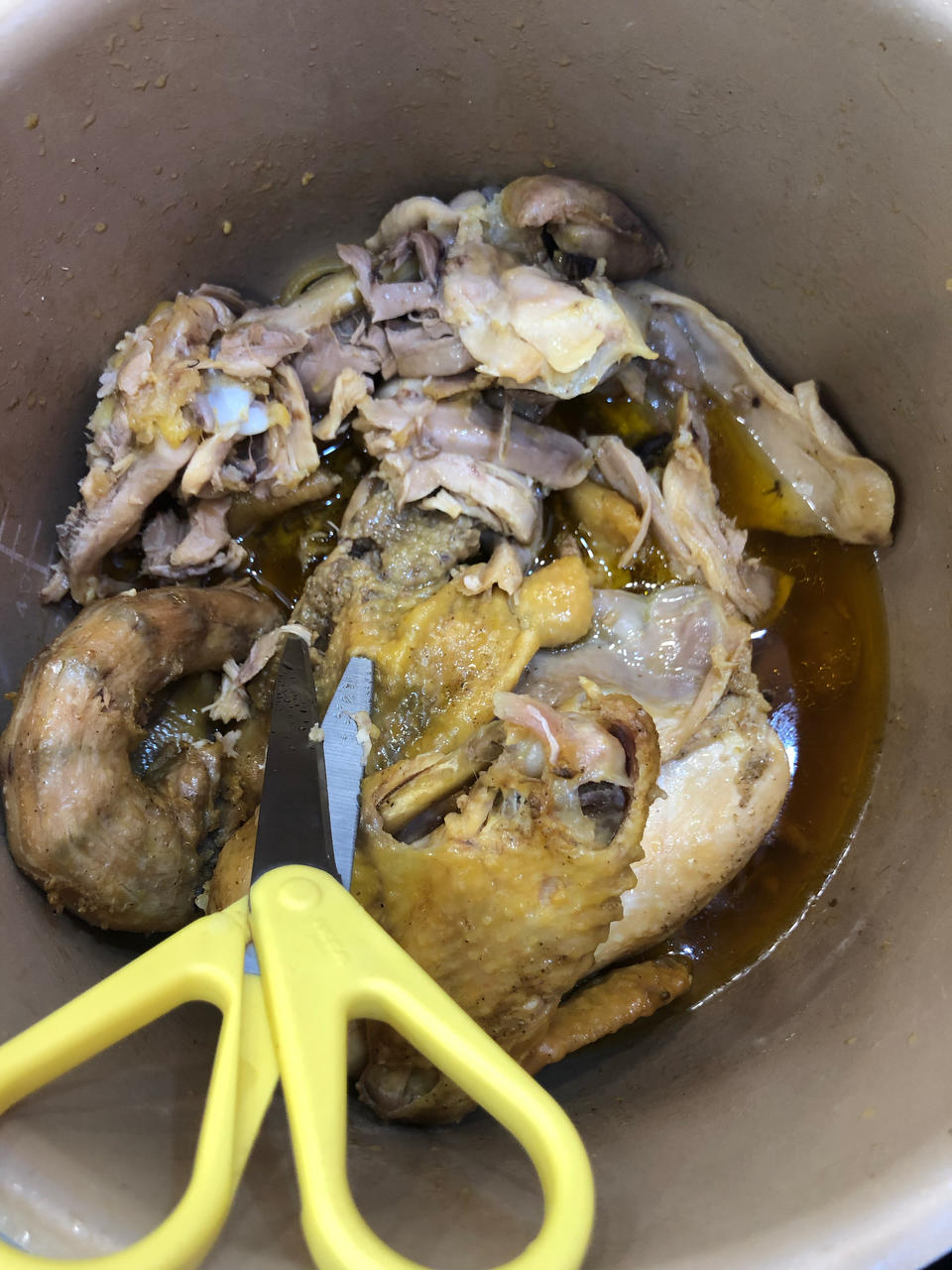 电饭煲盐焗鸡【手撕鸡】简易版