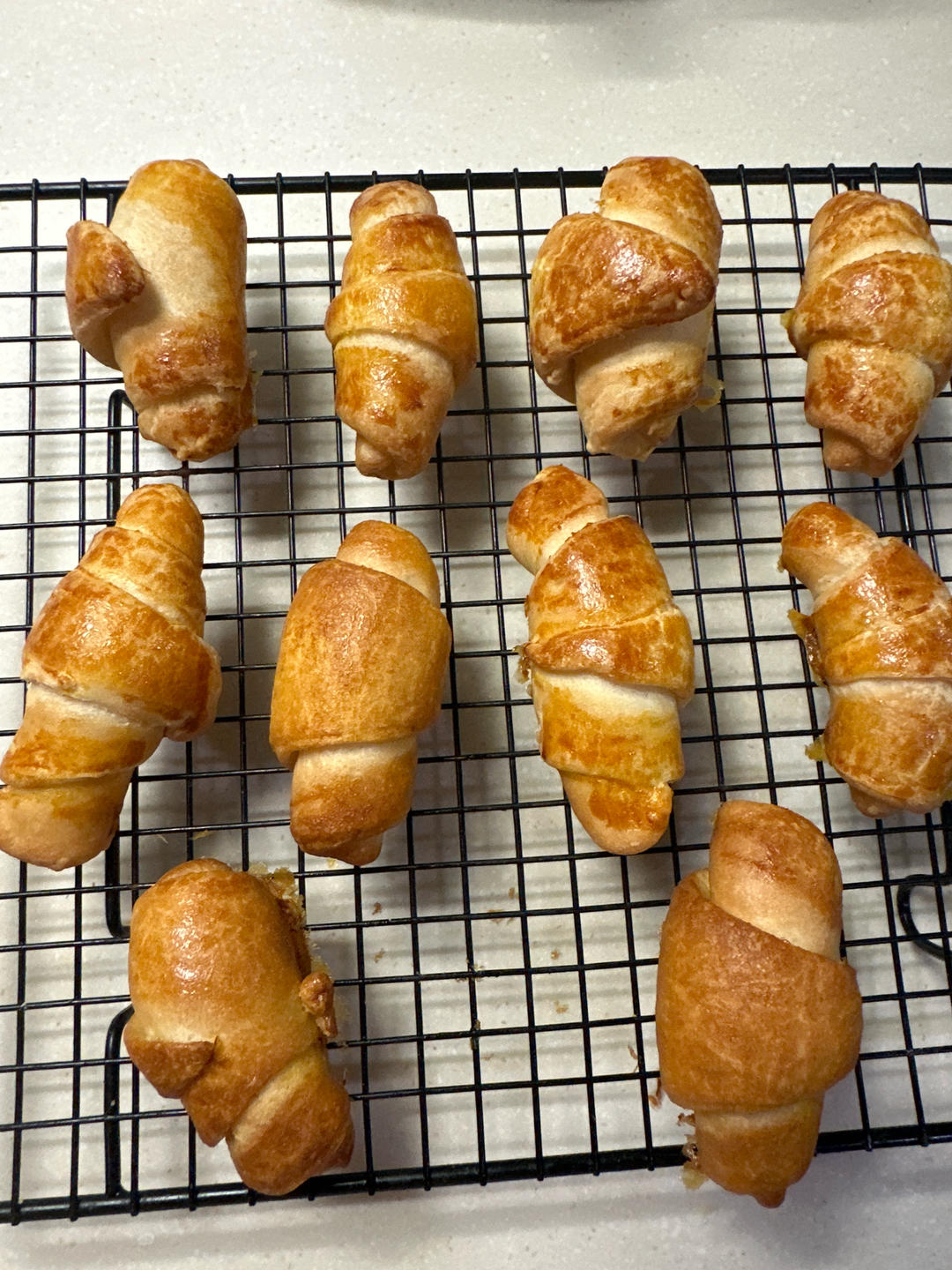 可颂🥐丹麦牛角包 懒人做法 一次成功