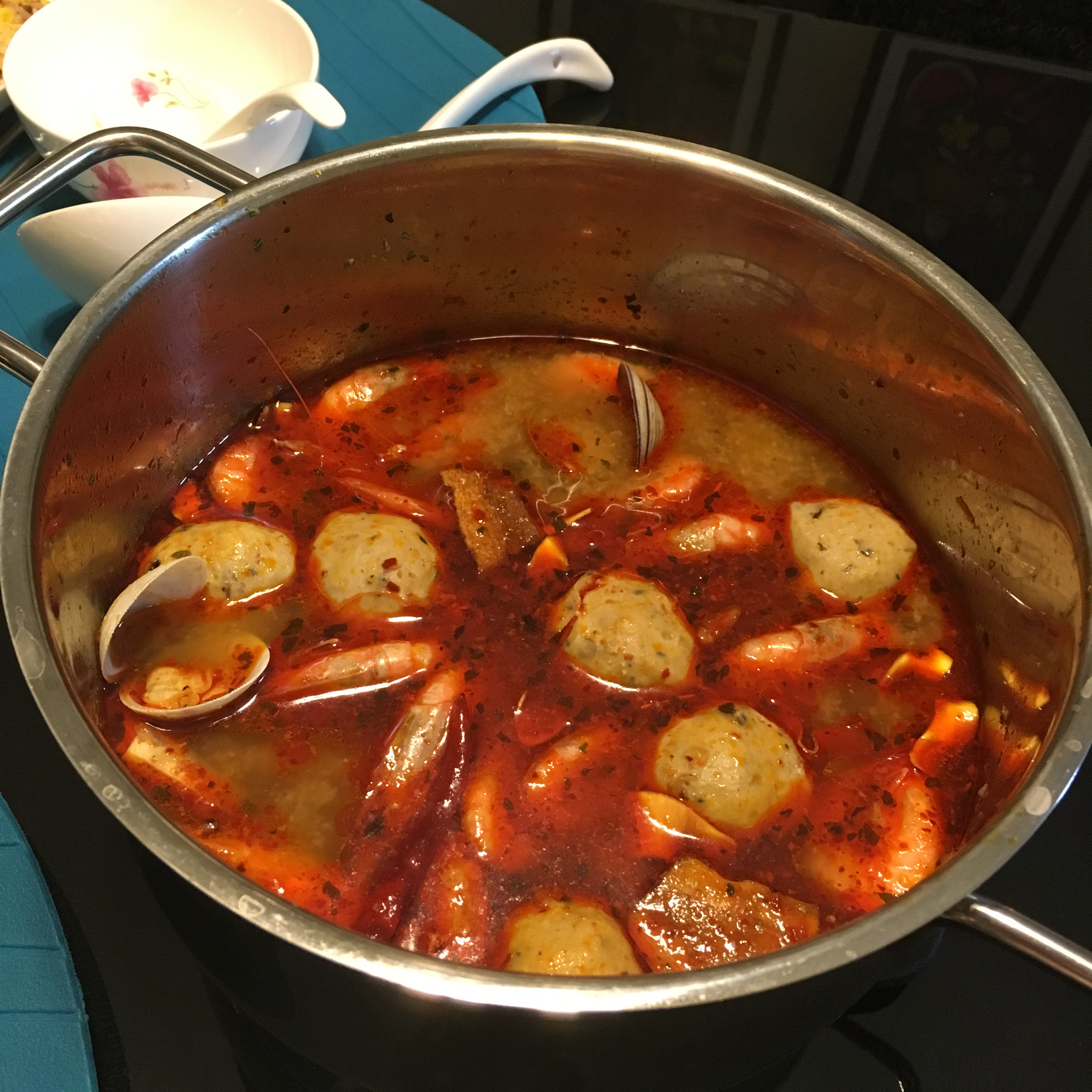泰式海鮮冬陰功湯
