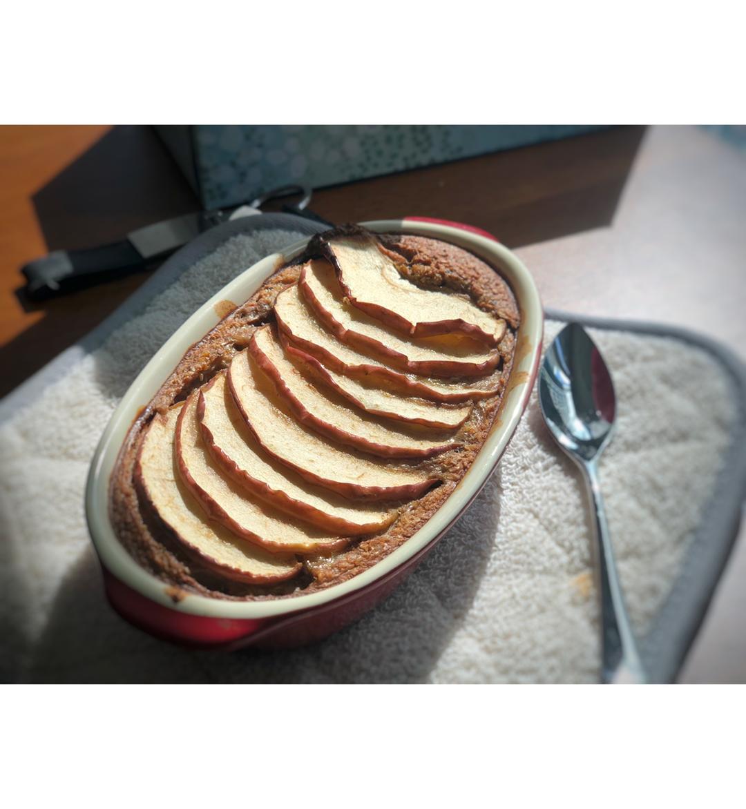 早餐苹果燕麦布丁丨健康·三餐