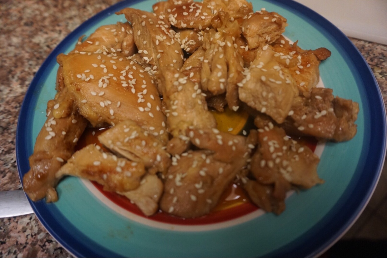 照烧鸡腿饭