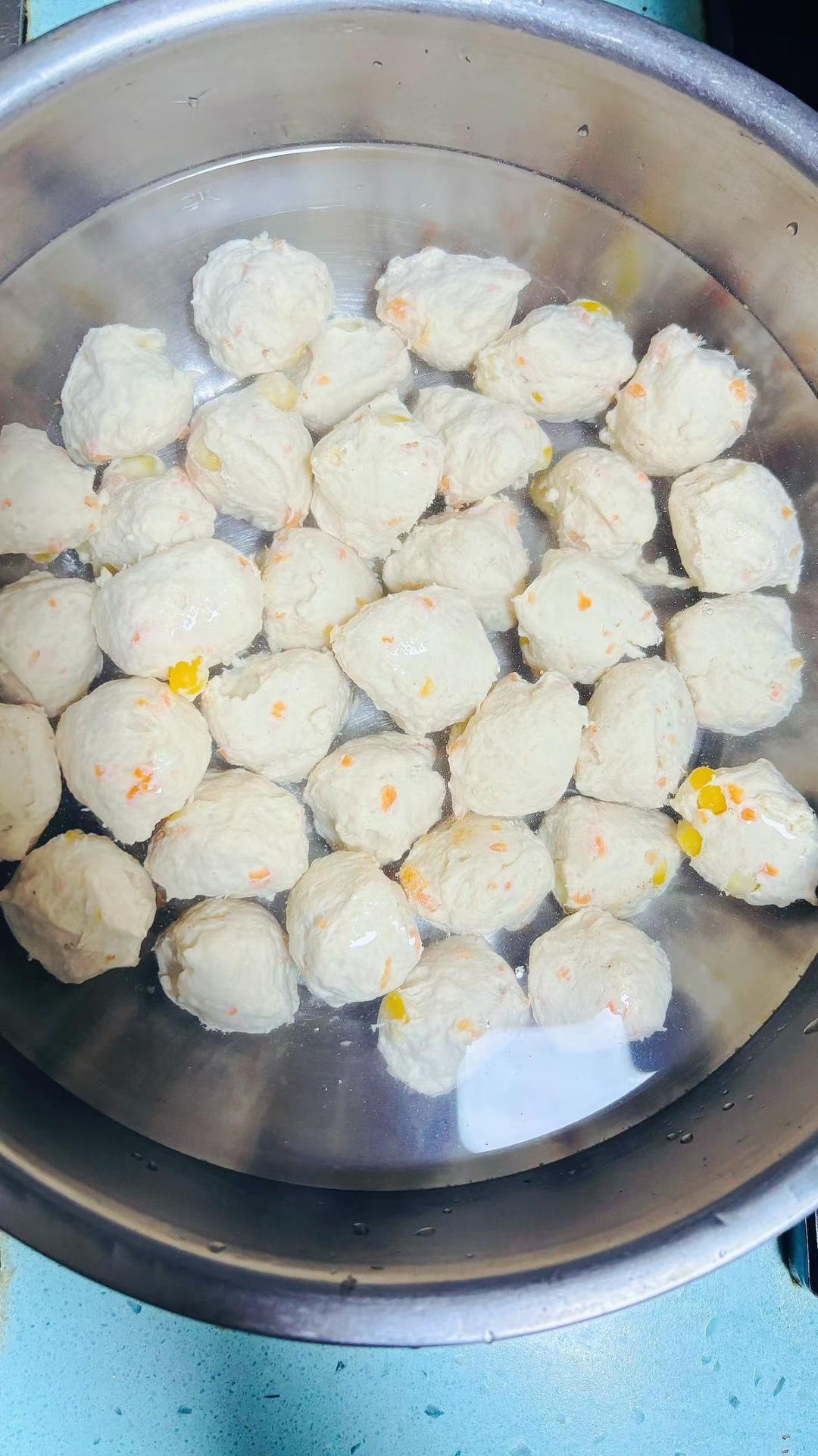 告别无聊的减脂餐-鸡肉丸子