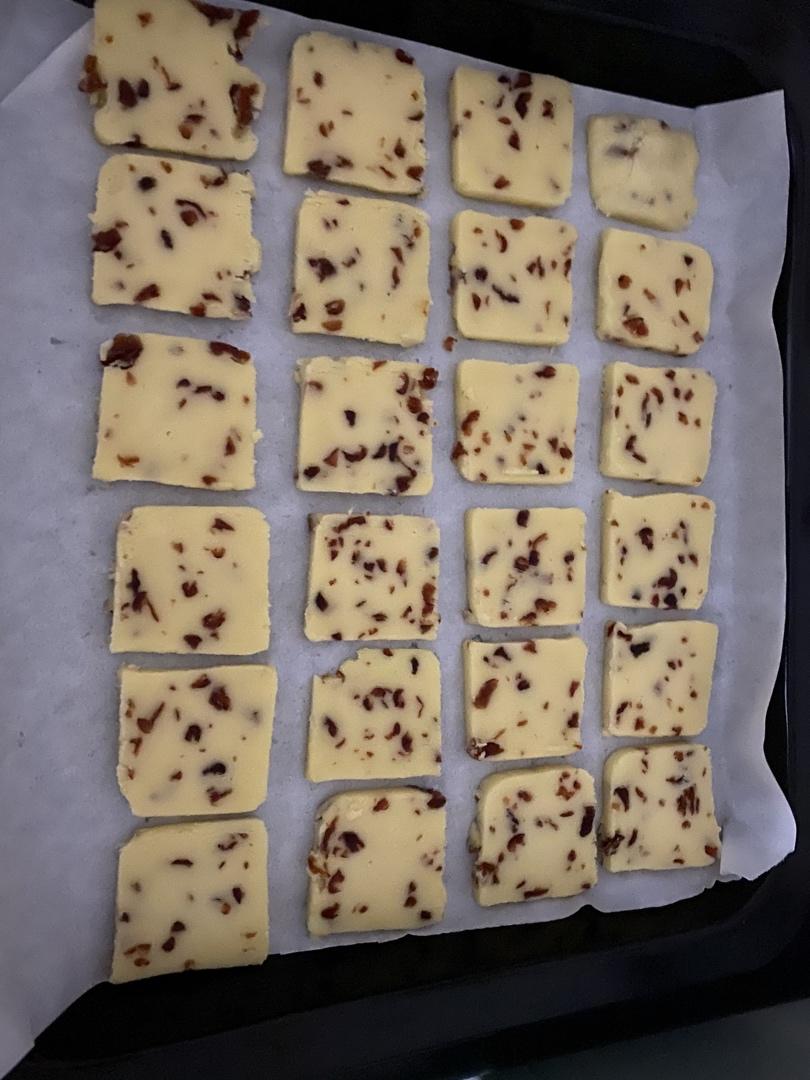 低糖少油版蔓越莓饼干