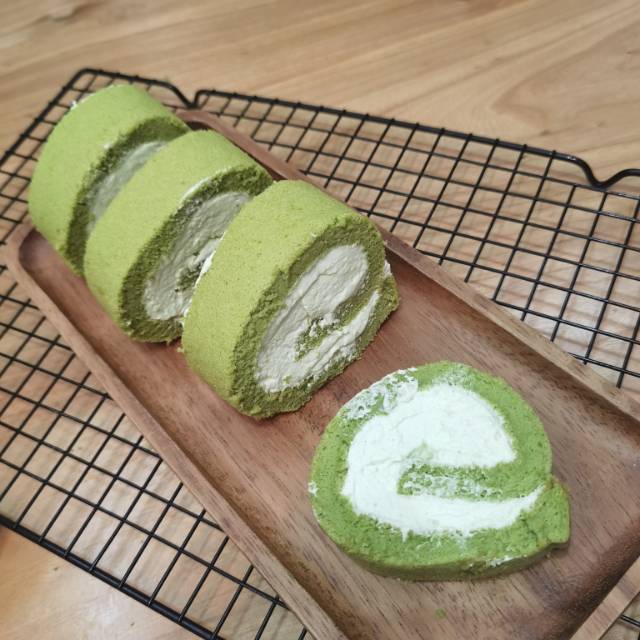 抹茶瑞士卷-视频教程