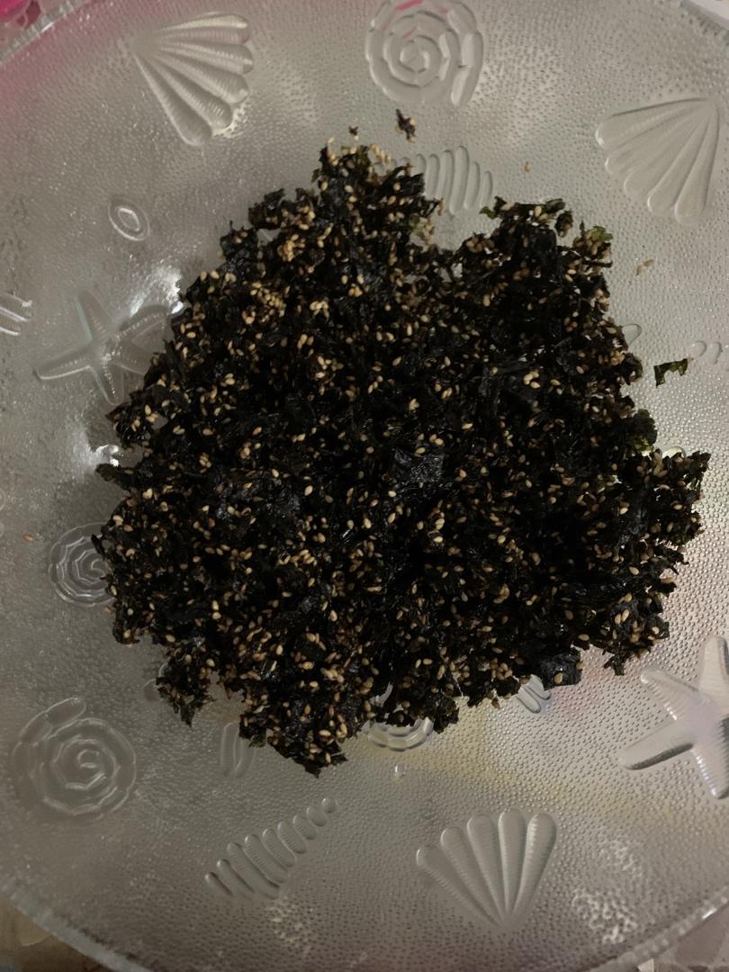 用紫菜做海苔【芝麻海苔碎】超级简单