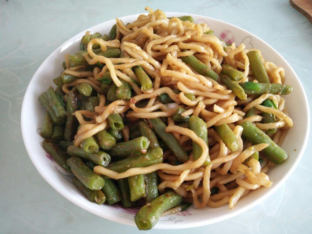 豆角焖个面