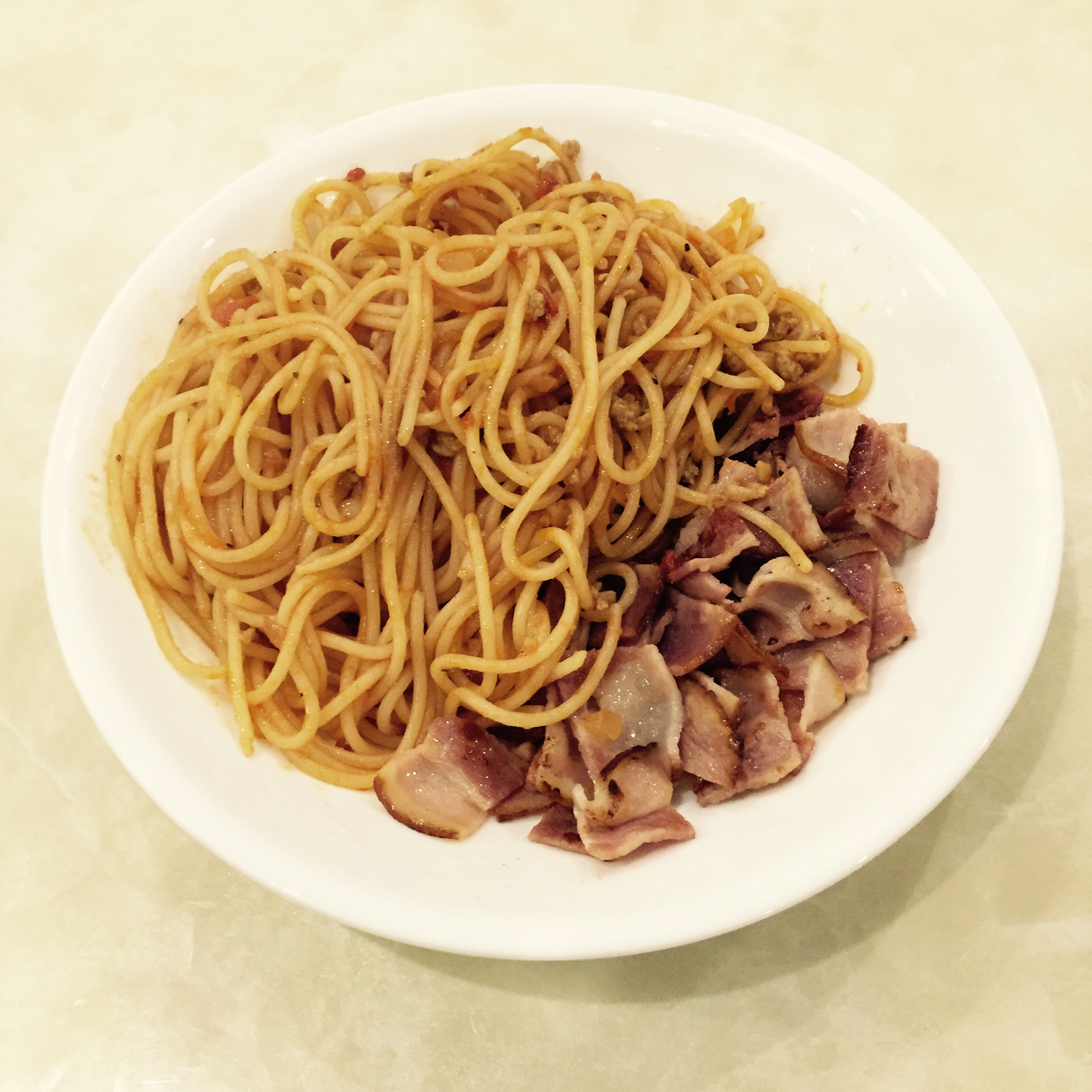 培根番茄意大利面