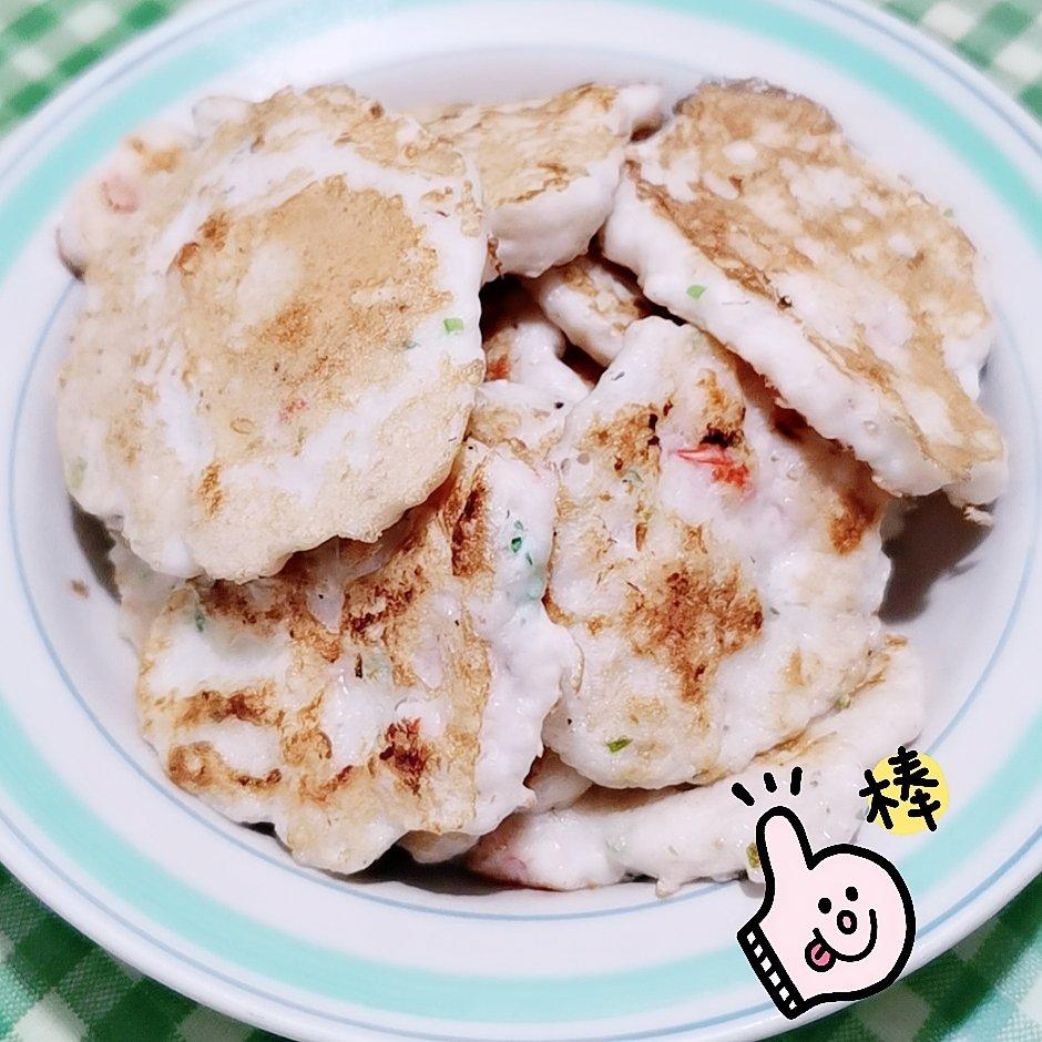 自制虾饼