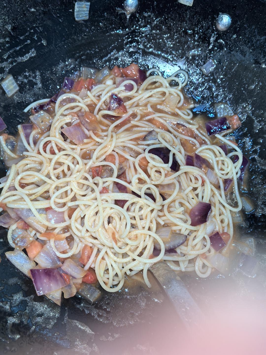 简单的番茄意面