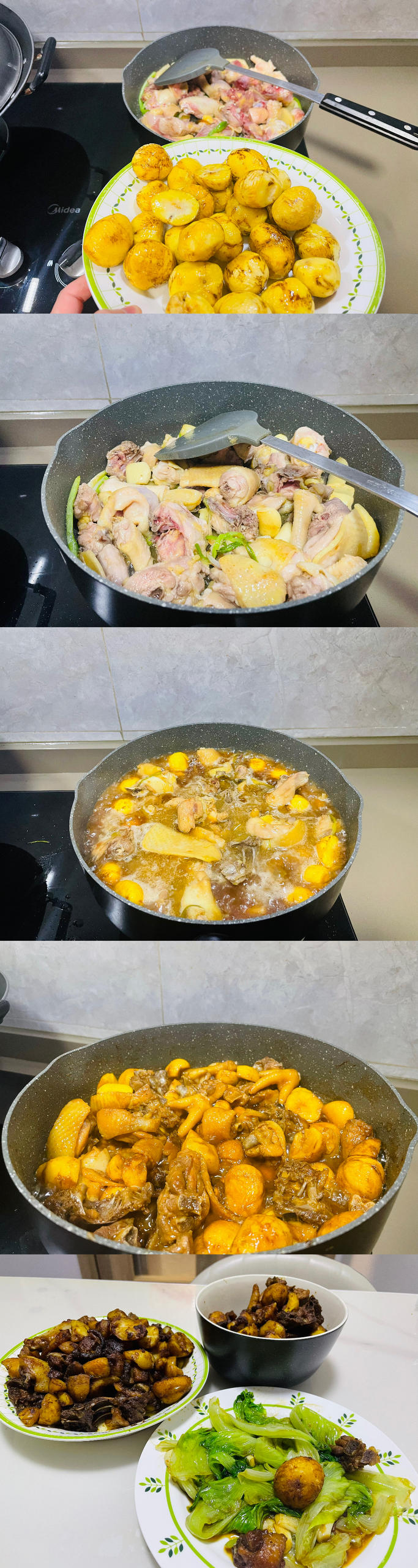 【栗子烧鸡】鸡肉都给你吃，栗子归我~