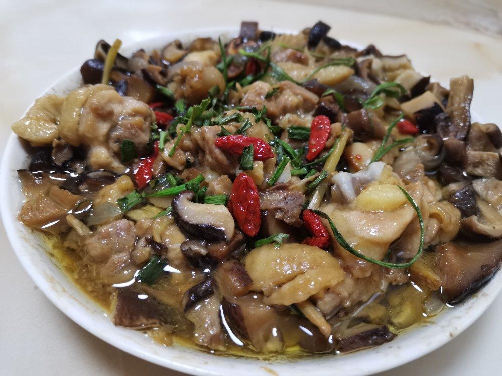 香菇蒸滑鸡~最简单做法