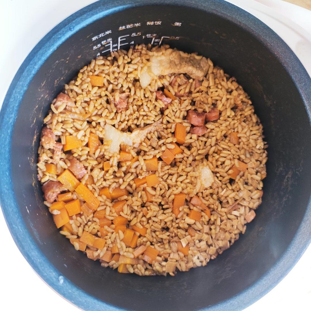 懒人煲仔饭（电饭锅）