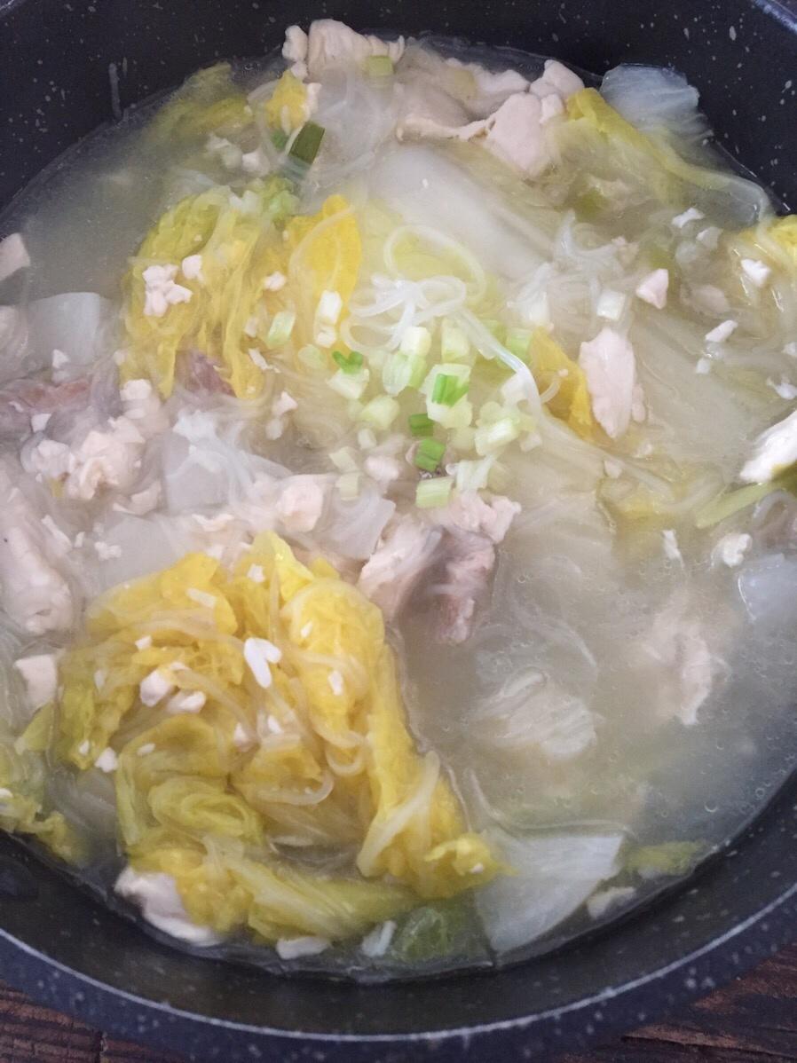 白菜炖豆腐