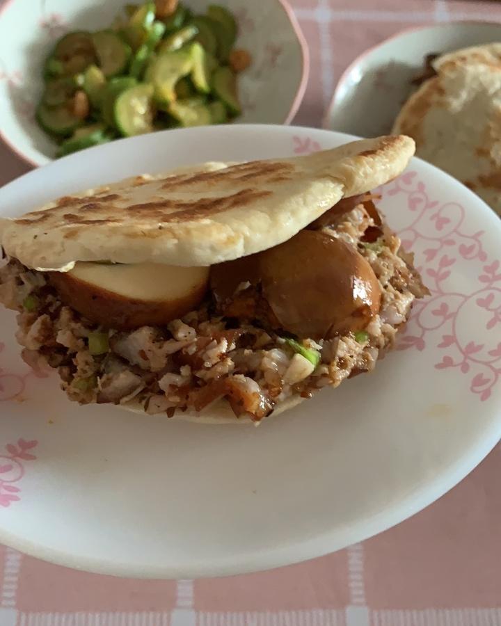 肉夹馍(白吉馍的制作)